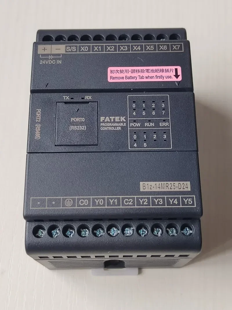 2026 FATEK Yonghong B1z-24MT25-D24 10 14 32 40 60 20MR PLC Programmable Controller