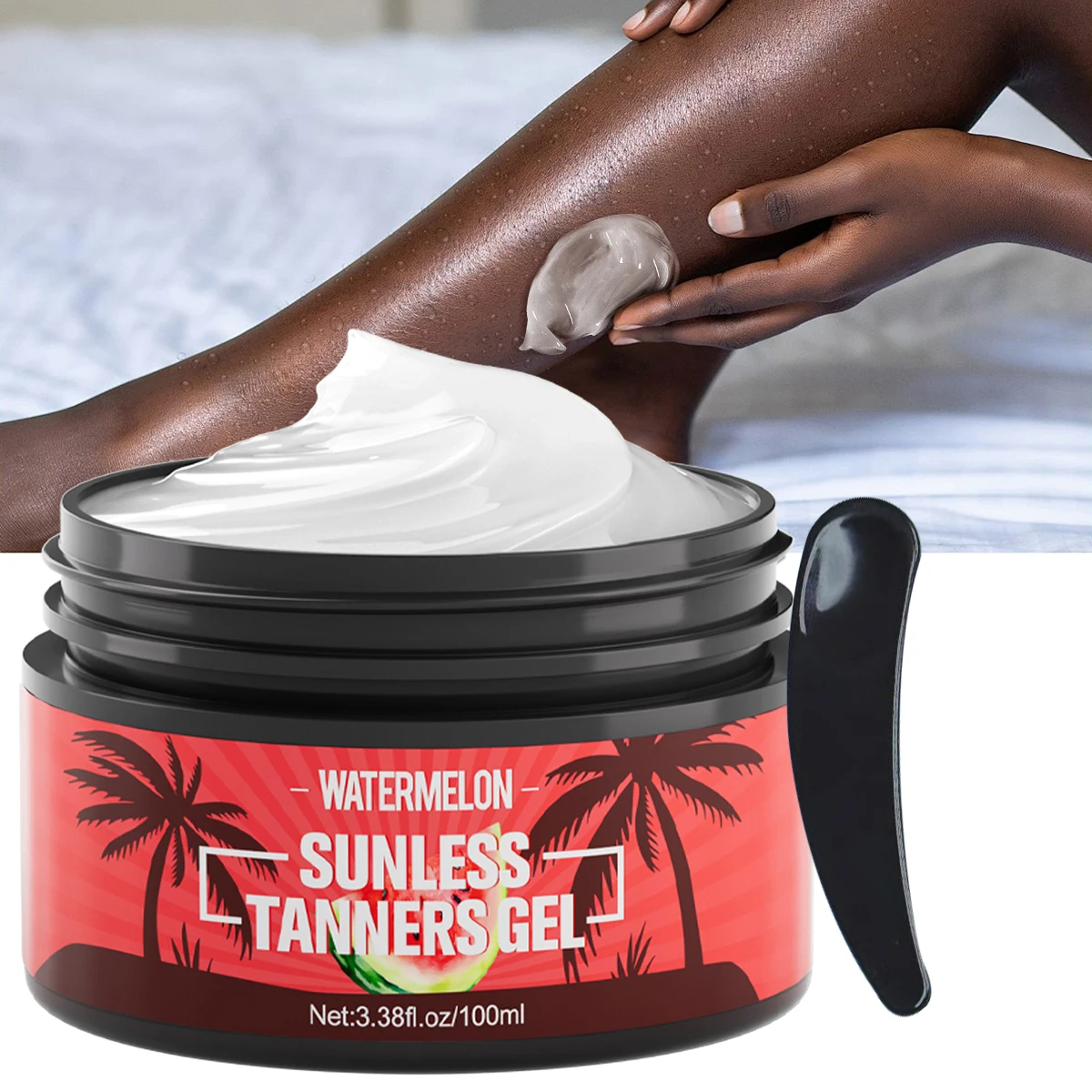 summer 100ml/3.38fl.oz Carrot Gel for face and body, moisturizing, quick drying, quick tanninglong-lasting bronze - view 5