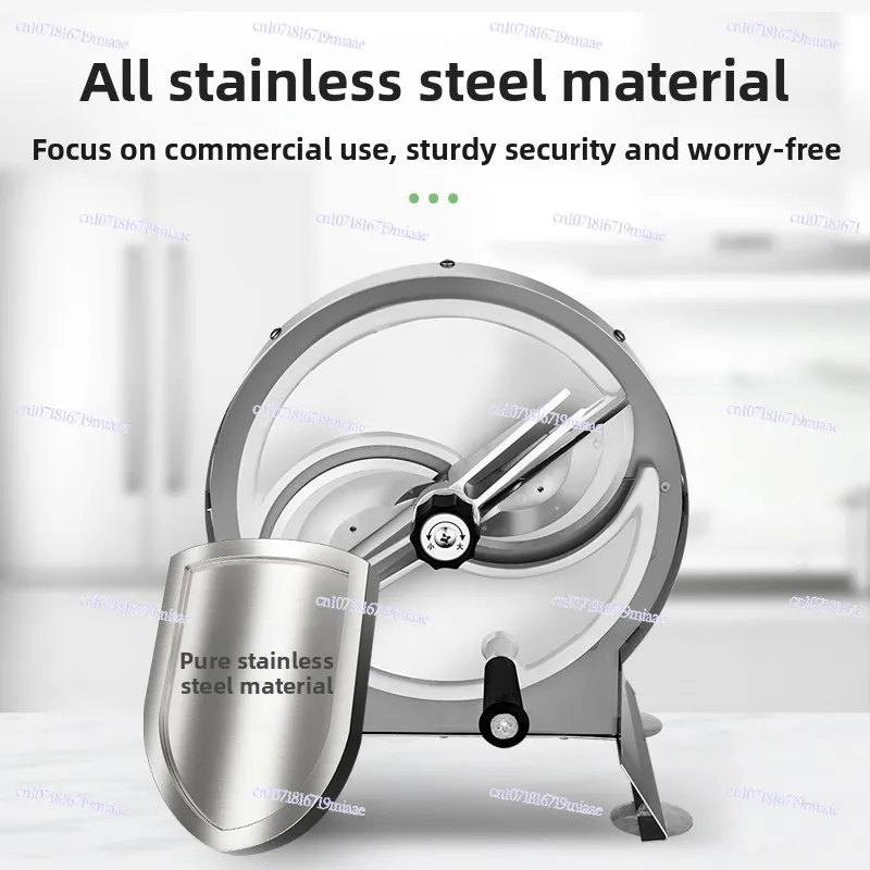 Stainless Steel Slicer To Manually Cut Lemon Potatoes Multifunctional Commercial