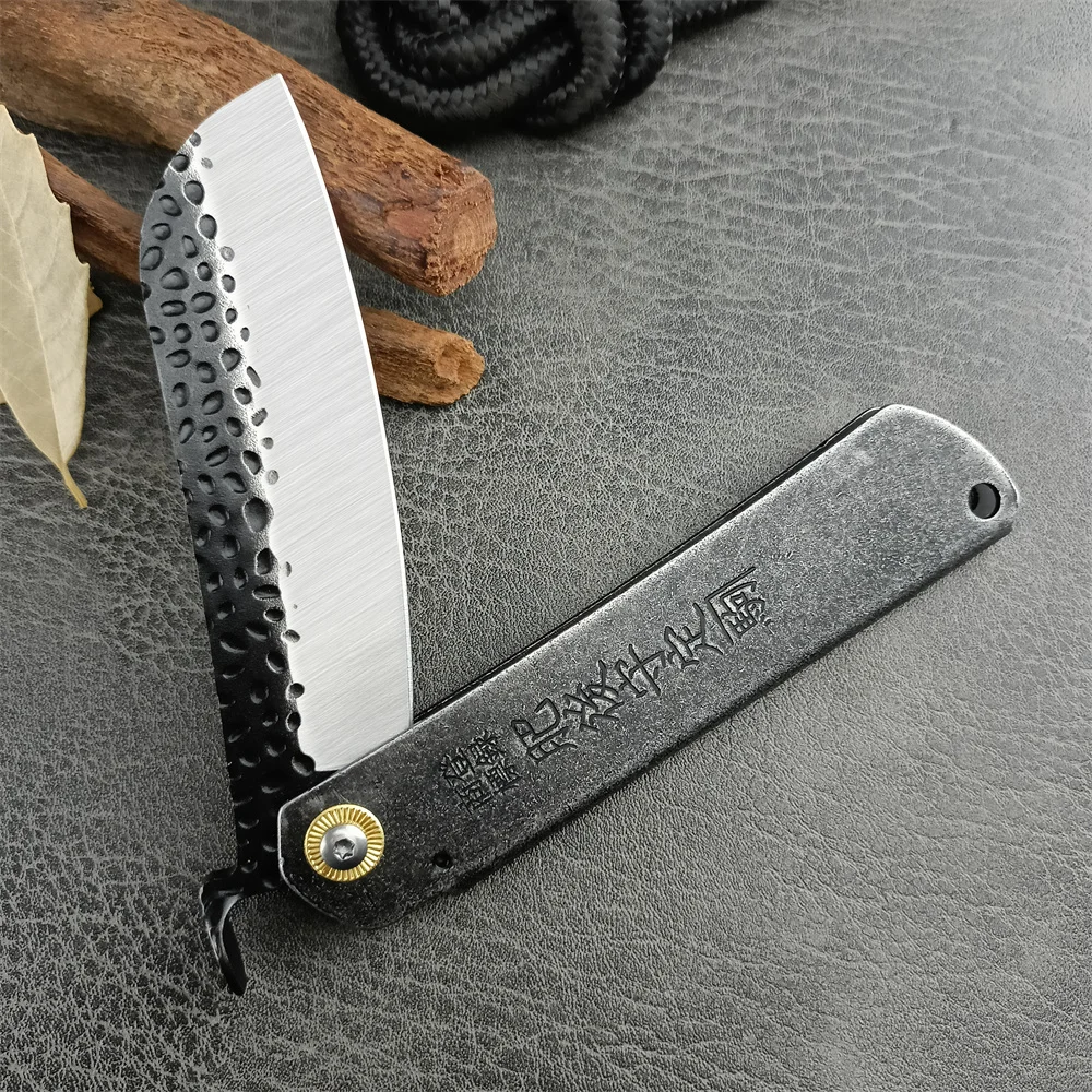 Japanese Higonokami Forging Steel Pocket Knife EDC Outdoor Camping Tactical Tool Foldable Folding Knives Christmas Gift