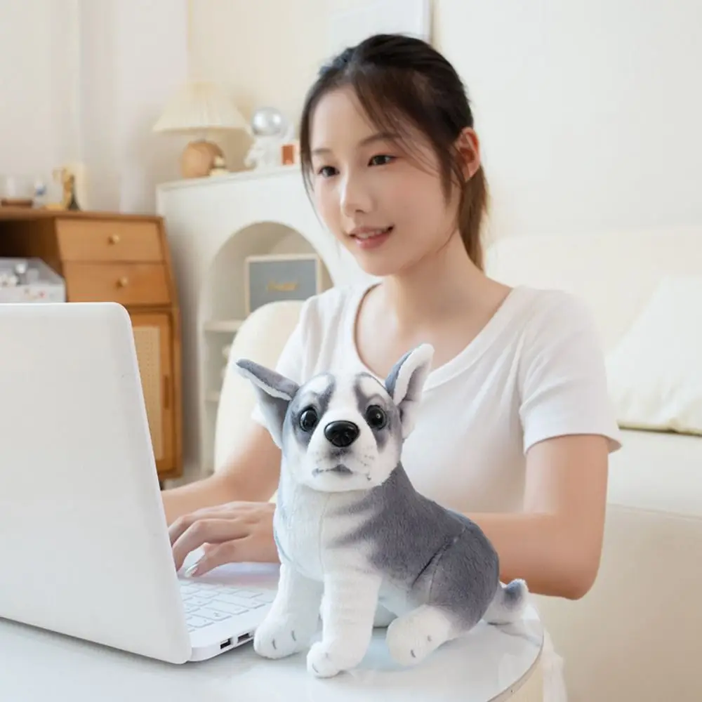 Cartoon Stuffed Animal Dog Golden Retriever Puppy Husky Stuffed Dog Labrador Kawaii Simulation Dog Children Girlfriends