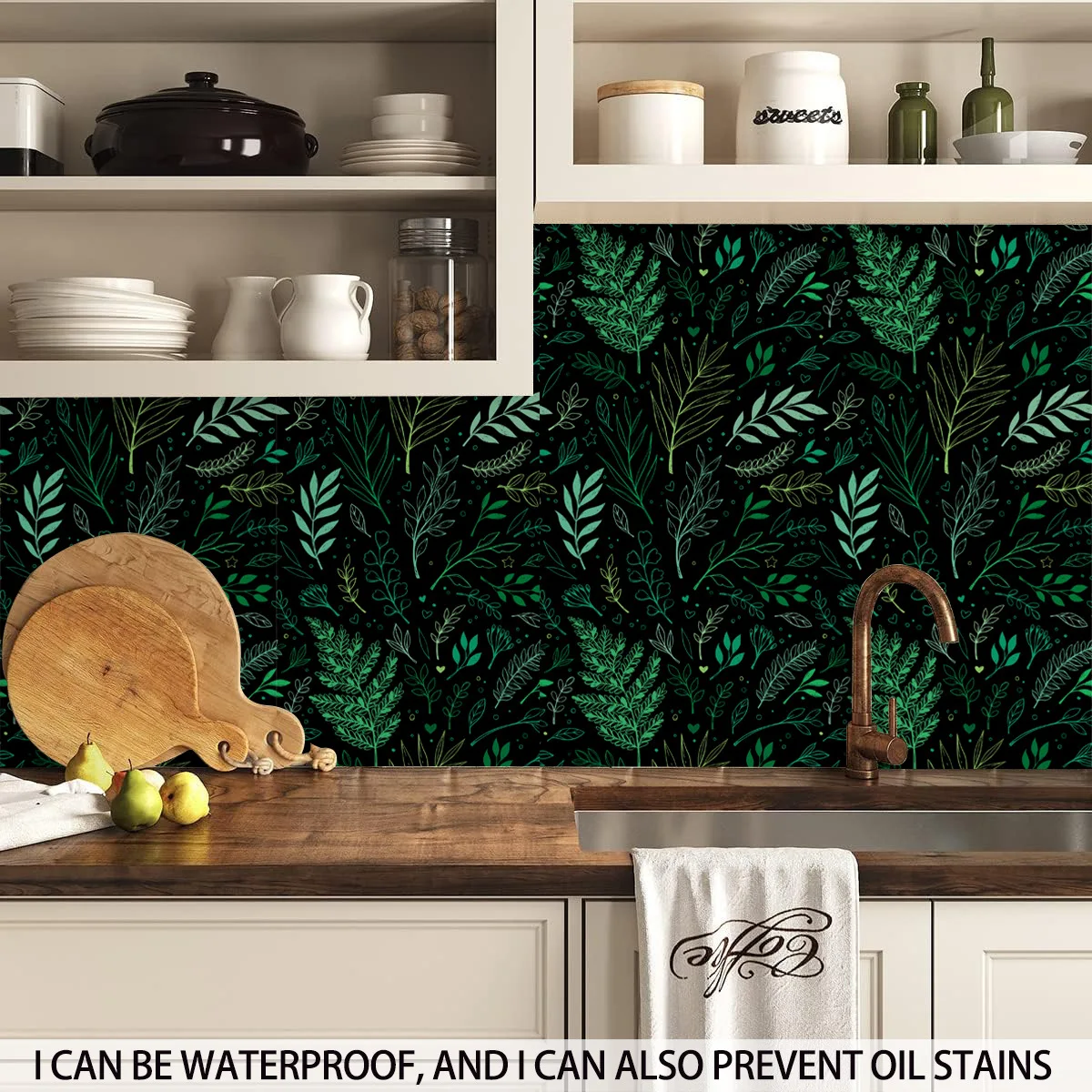 45Cm Self Warm and Cozy Room Stickers Seamless Home Stickers Kitchen Cupboards Decal Bedroom Diy Wallpaper