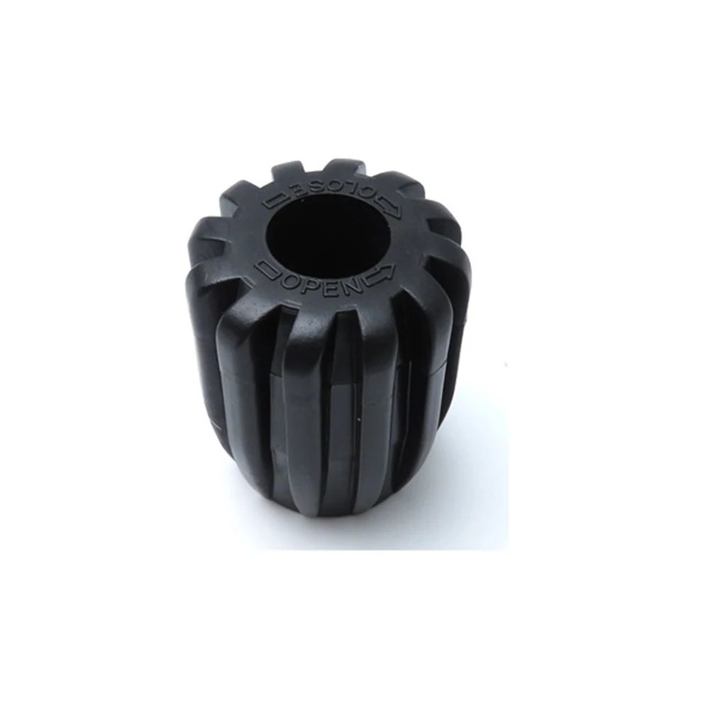 1 Pcs Diving Cylinder Valve Knob Scuba Tank Valve Knob 250Bar Rubber Stainless Steel Switch Knob Replacement Maintenance Part