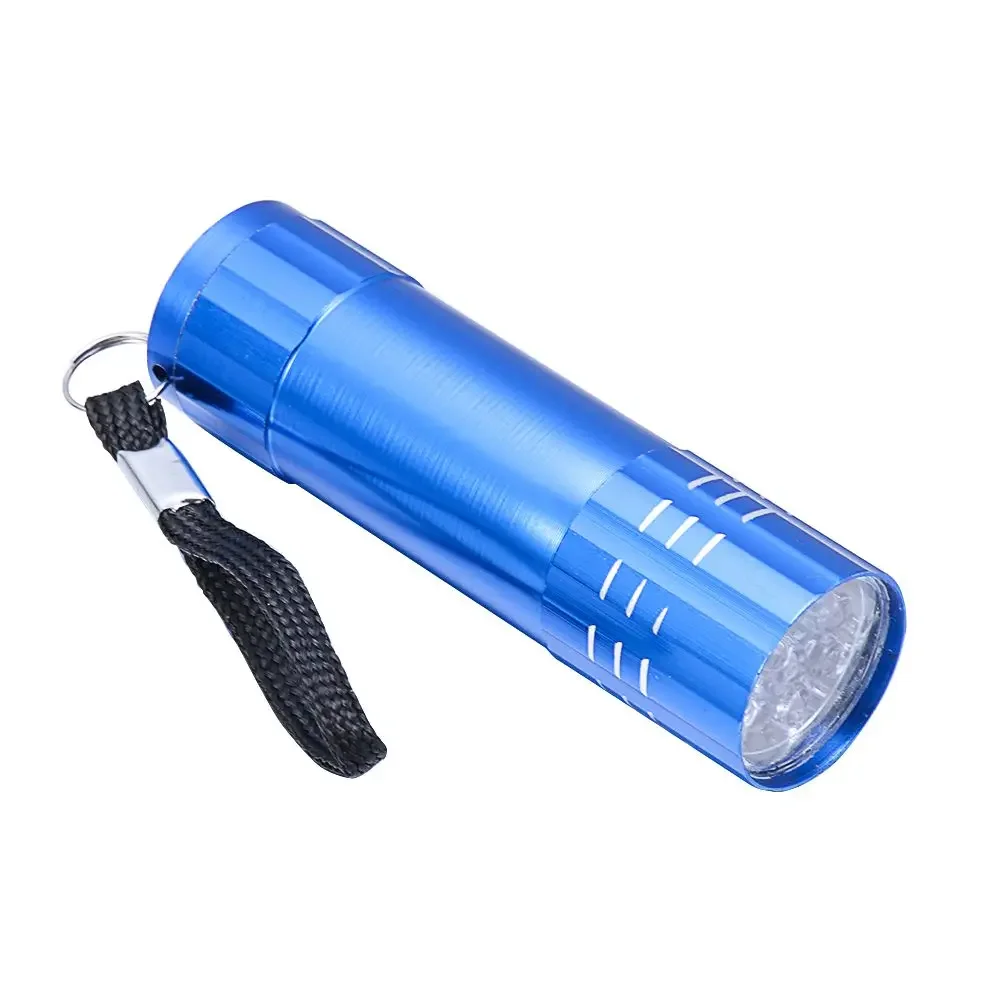 Liga de alumínio 9 luzes LED lâmpada UV ferramenta de manicure lanterna secador de unhas lanterna