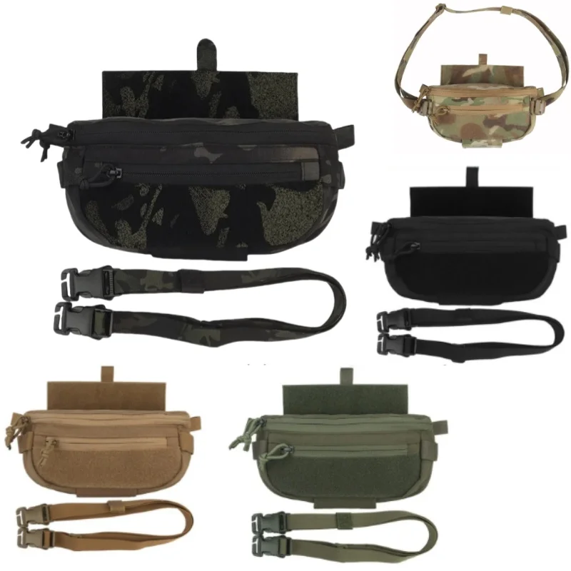 

Outdoor sports Dual Purpose And Multifunctional Lower Hanging Accessory Bag Vest Quick Disassembly Expansion Bag