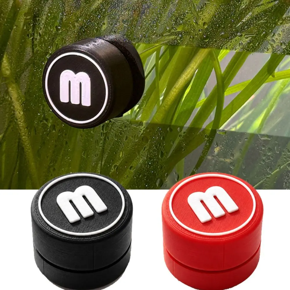 Magnetic Aquarium Cleaning Brush Mini Compact Aquarium Algae Scraper Double Sided Fish Tank Cleaner Fish Tank Cleaning Tool