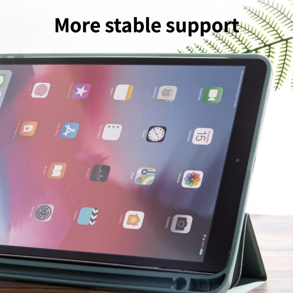 For iPad case PU Leather Tri-fold ebook Case For iPad mini/7/8/9- 7.9/8.3/9.7/10.2/10.9/11 inch Case Tablets Sleeve  Stand Cover image 4