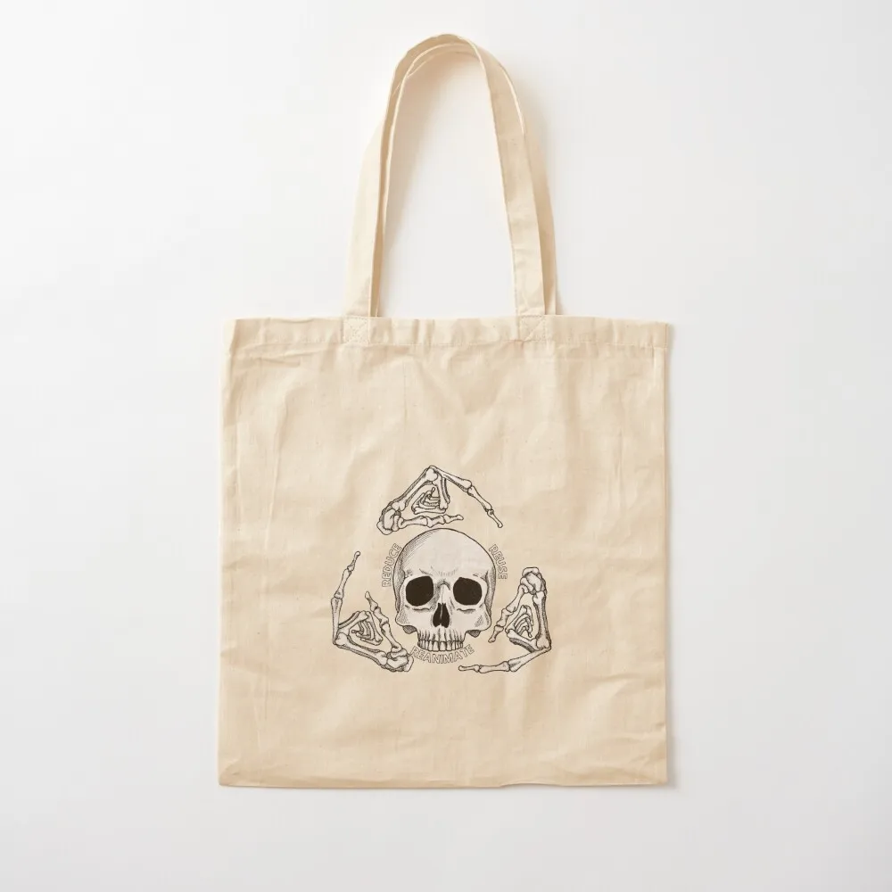 Reduce Reuse Reanimate Tote Bag Women's bags bag for beach shopping cart bags great bag