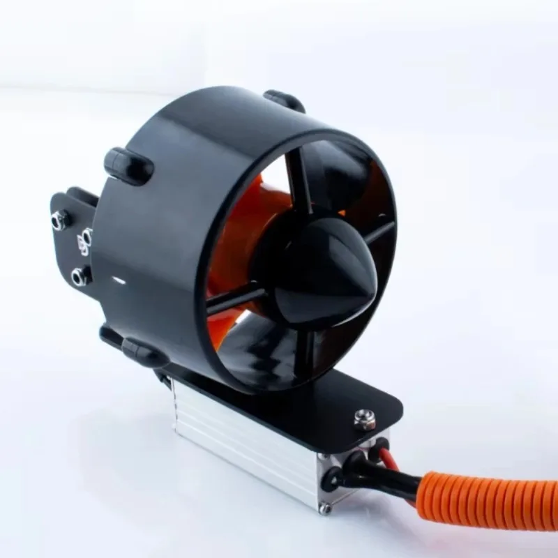 Underwater Motor 24V 400W High Torque | 7kg Thrust PC Plastic Shell | IP68 Waterproof for Subsea Equipment & RC Boats