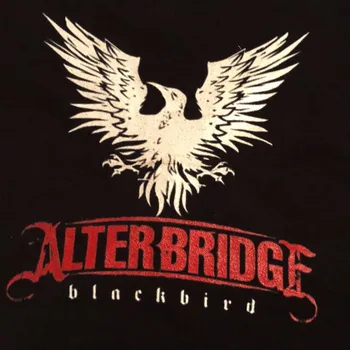 Alter Bridge Blackbird 반팔 코튼 블랙 티셔츠, 남성 사이즈 S ~ 5XL, HC151 