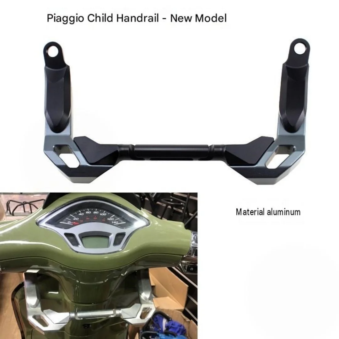 For Vespa Sprint 150/Primavera 150 modification accessories - child handrail crossbar compatible with windscreen