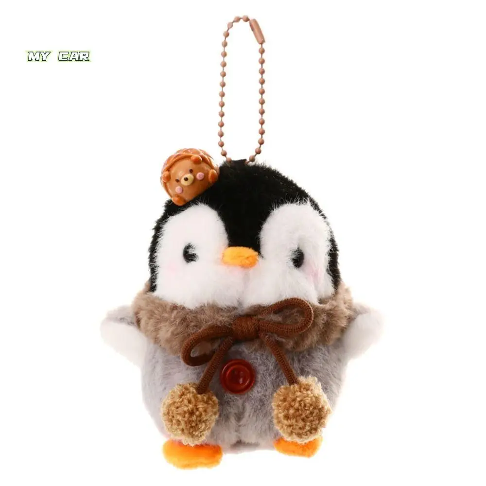 

Creative Cartoon Plush Penguin Keychain Cute Animal Plush Doll Pendant Soft Fluffty Backpack Pendant Girl