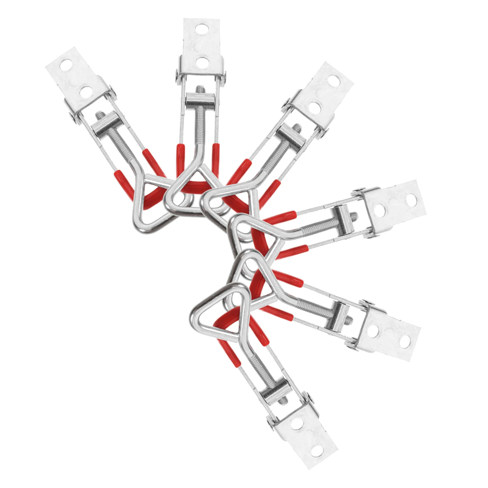 

6 шт. регулируемая защелка-защелка, быстроразъемная защелка, сверхмощная для дверей морозильной камеры, крышки для курильщиков, багажники, фурнитура