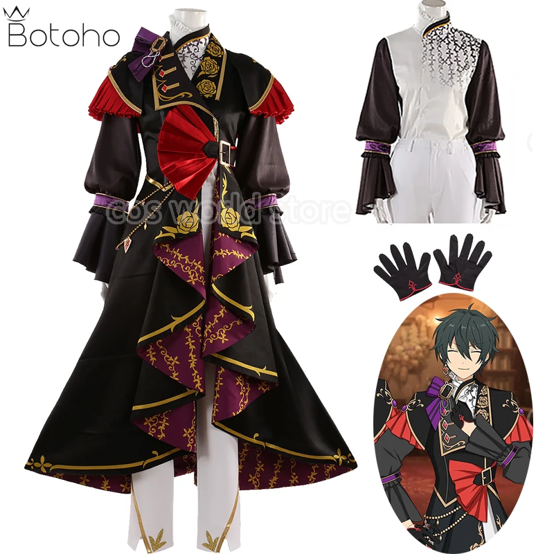 

Game Ensemble Stars Valkyrie Acanthe Mika Kagehira Shuu Itsuki Cosplay Costume Men Uniform Halloween Carnival Party Funcy Dress