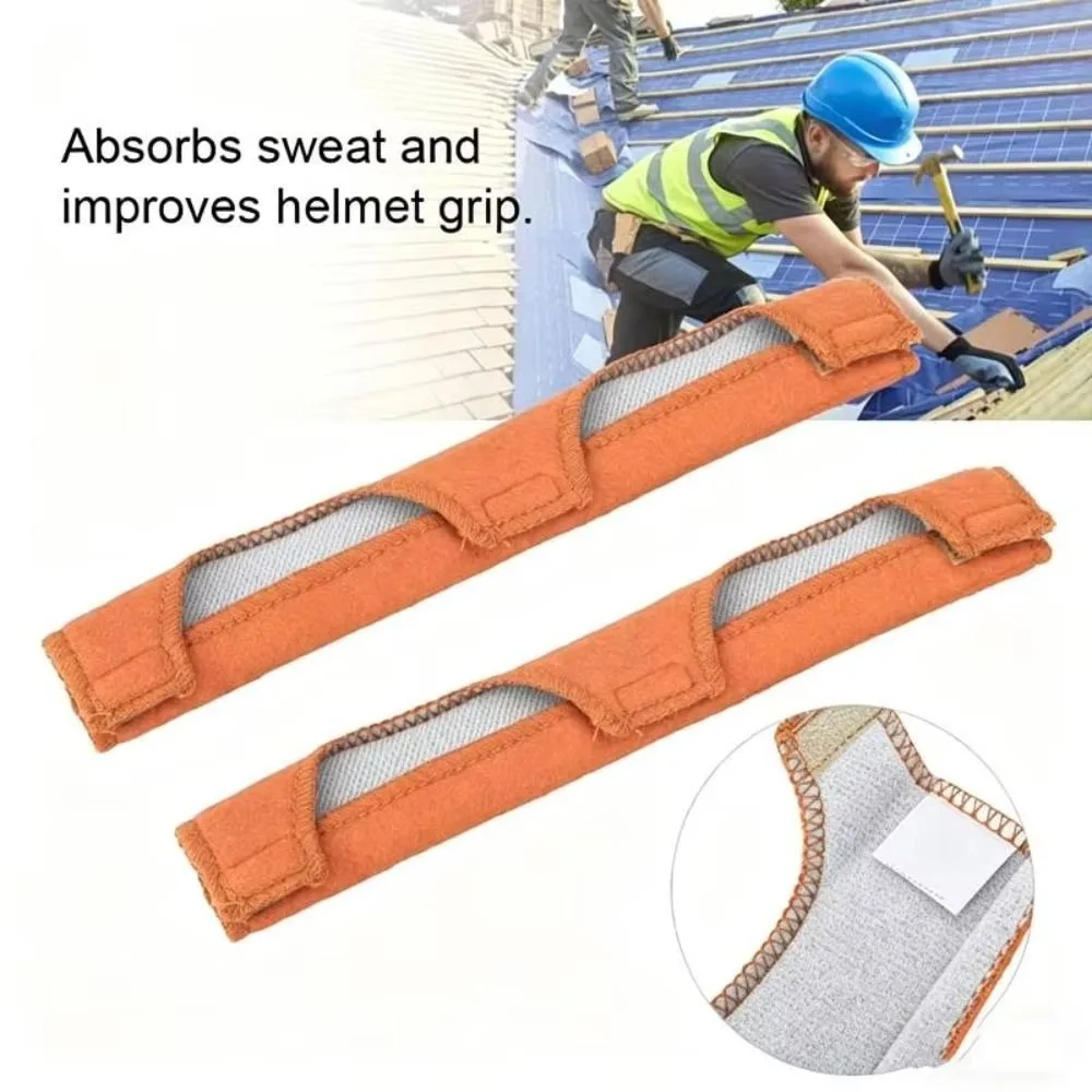 2pcs Washable Hard Hat Sweatband Summer Headband Absorbent Sweatband Helmet Protective Gear Helmet Cushion Welding Sweatband