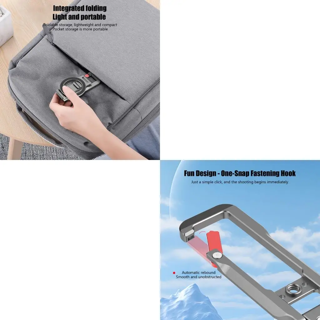  Collapsible mixture Phone Holder For Outdoor Photography