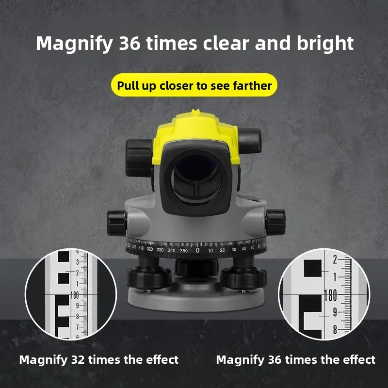 Level Engineering Construction Measuring Instrument 32 Times High Precision Leveling Automatic Laser Model Full Set