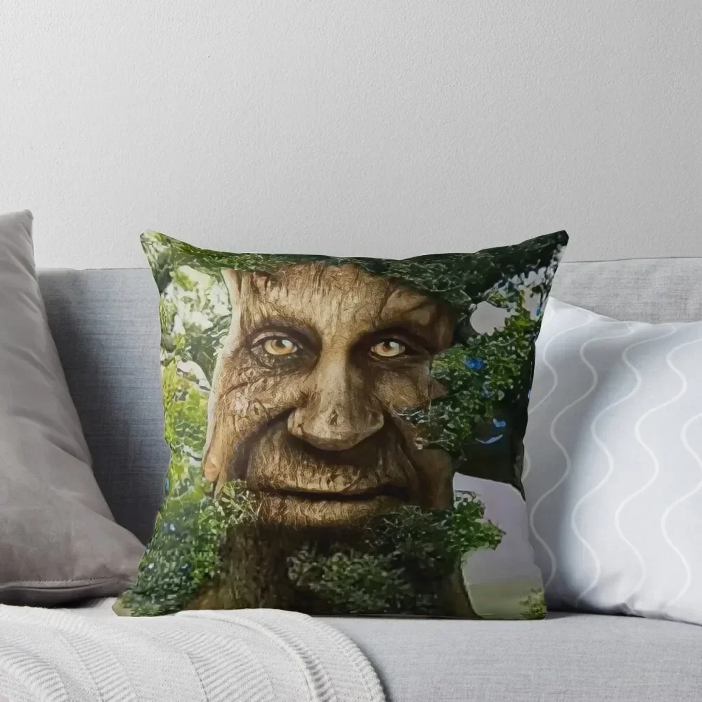 

Wise Mystical Tree meme Throw Pillow Cushion Cover Set ornamental pillows for living room christmas pillowcases pillow