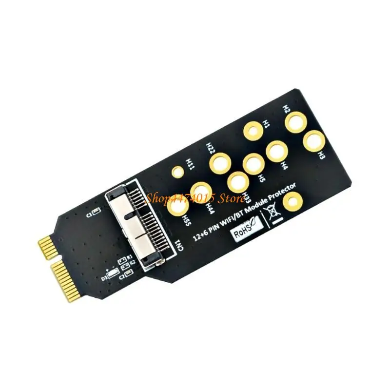 K1AA 12+6 PIN WIFI WIFI PLUETOOTH MODULE PROTERCORMER ADAPTER BCM94360CD BCM94331CD BCM94360CS BCM94360CS2 BCM943224PCIEBT2