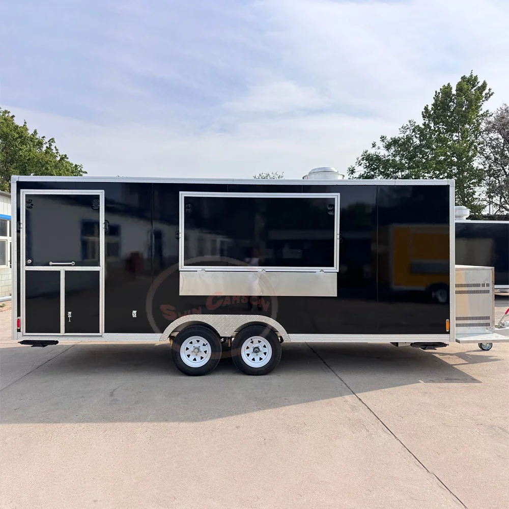 

Bakery pizza equipment mobile ice cream machine Factory price fast food truck mobile street food tralier