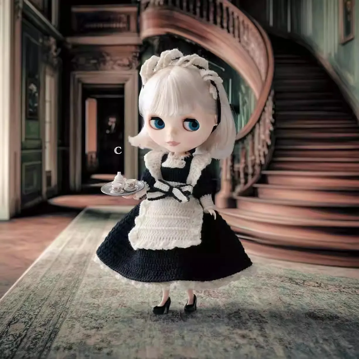 Blythe's Classical Style Fashion Matching Theme Dress-Up Book Crochet doll clothing matching book