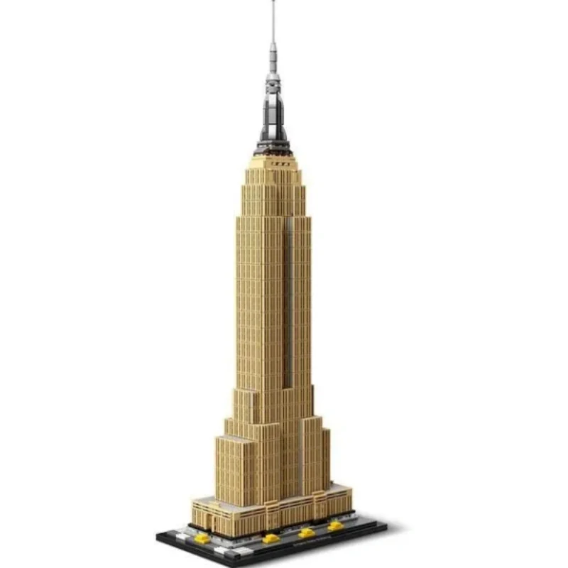 1767 Uds. MOC Empire State Building Blocks famoso punto de referencia modelo de construcción decoración de escritorio juguetes de ensamblaje regalo para adultos