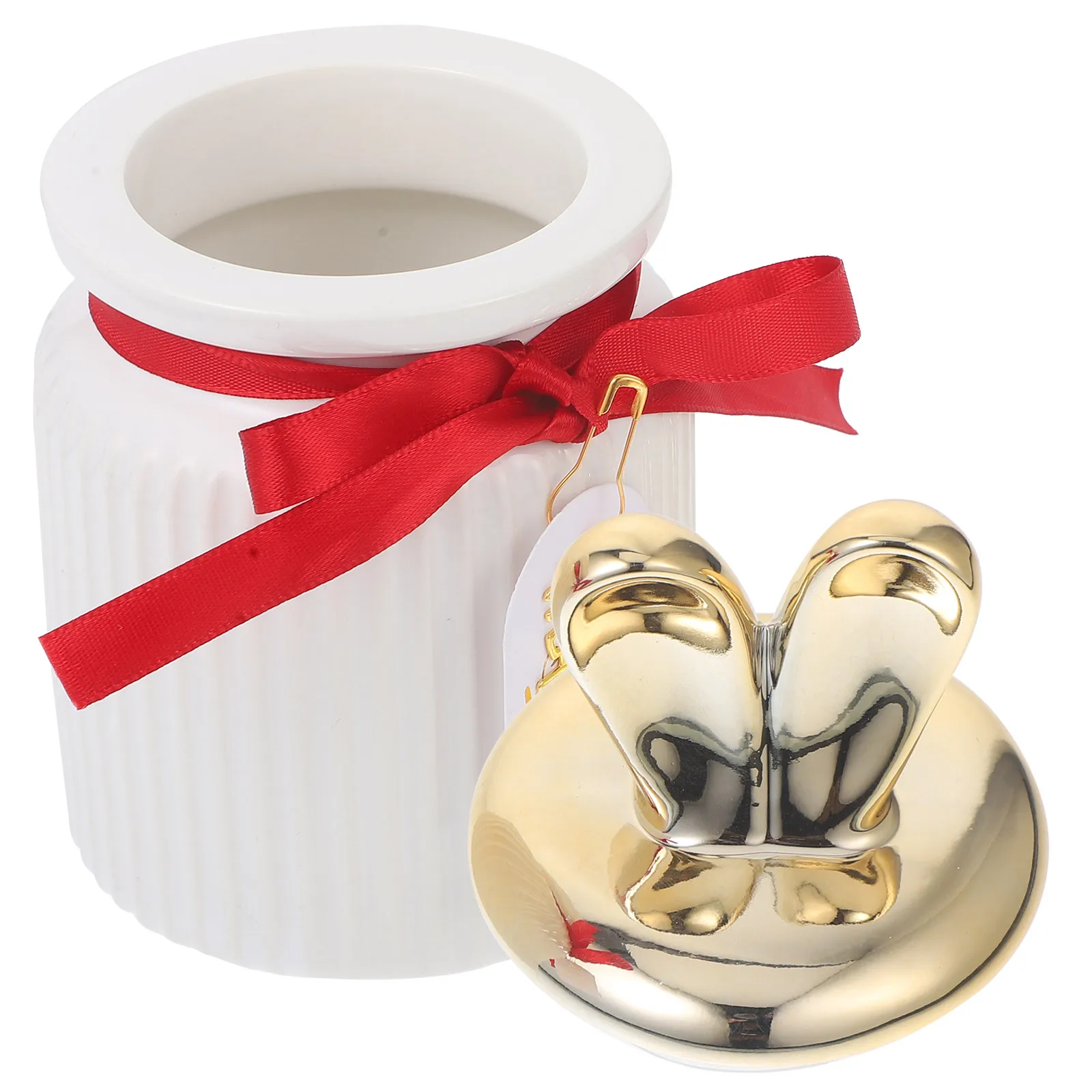 

Ceramic Tea Canister Airtight Sealing Canister with Lid for Loose Tea Coffee Candy Sugar Kitchen Use Ceramic Candy Jar