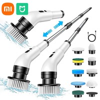 Xiaomi MIJIA Electric Cleaning Brush 9-in-1 Wireless Telescopic Handheld Household Kitchen Floor Bathroom 9 Heads Clean Scrubber