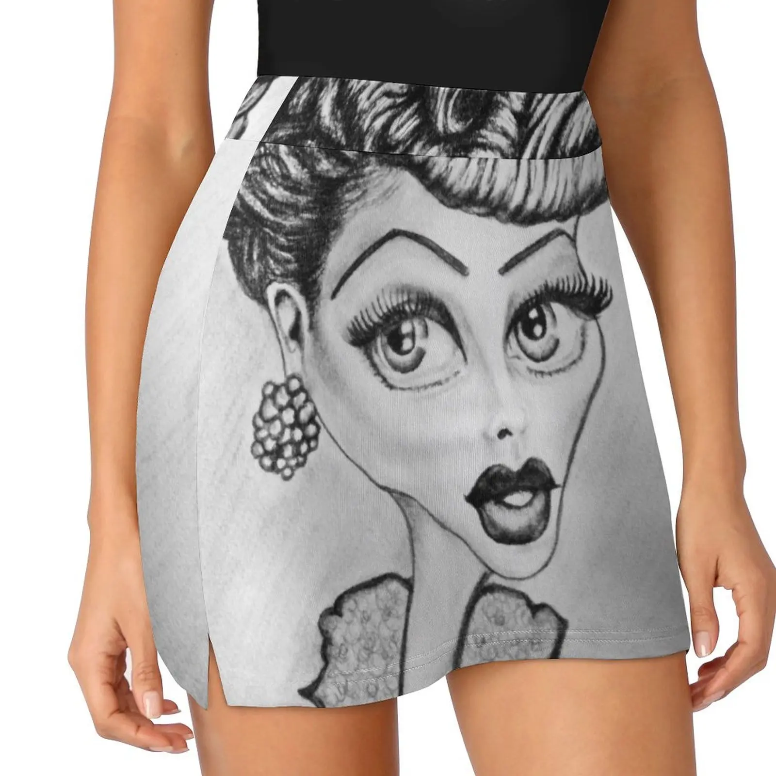 

Lucille Ball Caricature Mini Skirt novelty in clothes dresses for prom summer outfits for women 2025