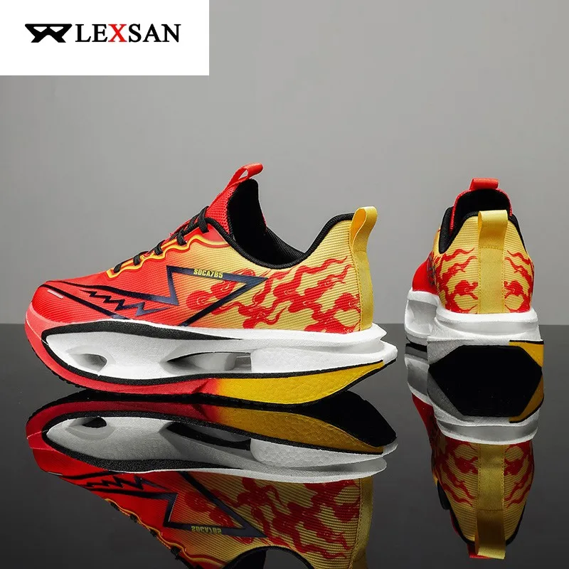 

Men's Athletic Basketball Sneakers Breathable Cushioning Non-Slip Wearable Gym Training Running Shoes for Men And Women