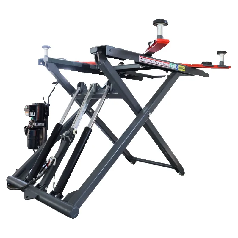 

Turtle scissors portable small scissors lift car movable no digging no installation lift