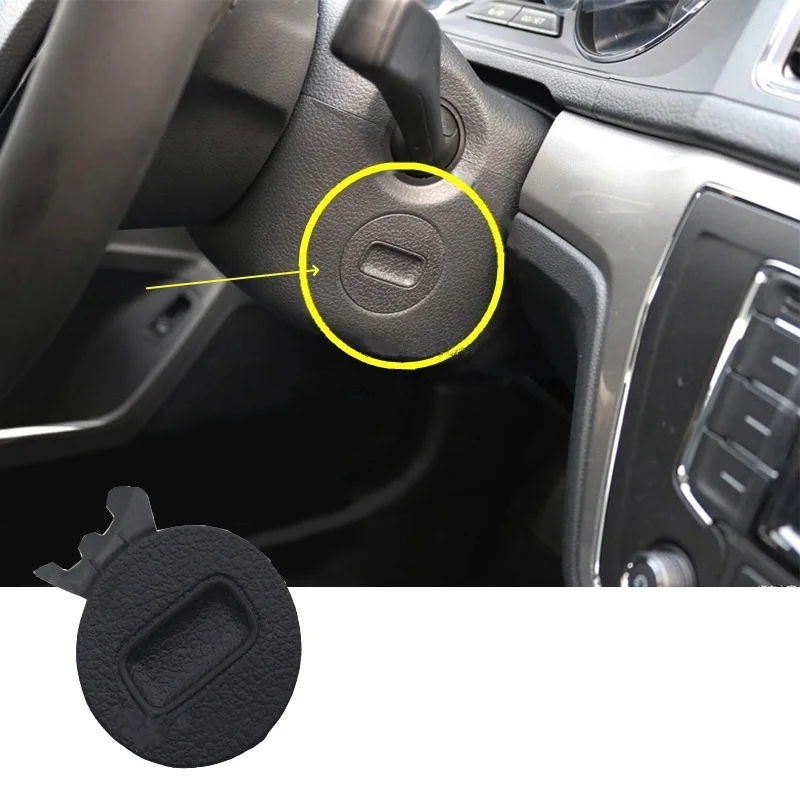 1Pcs For Volkswagen Passat/Tiguan/Lavida/Gran/Sagitar One Key Start Keyhole Cover Without Key Blocking Cap Car Accessories Auto