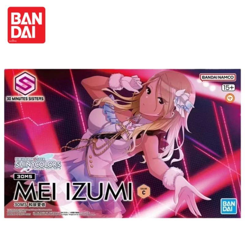 

В наличии оригинальный комплект модели Bandai 30Ms The Idolmaster Shiny Colors Mei Izumi Mecha Модель Gundam Mecha Warrior Фигурка Гараж