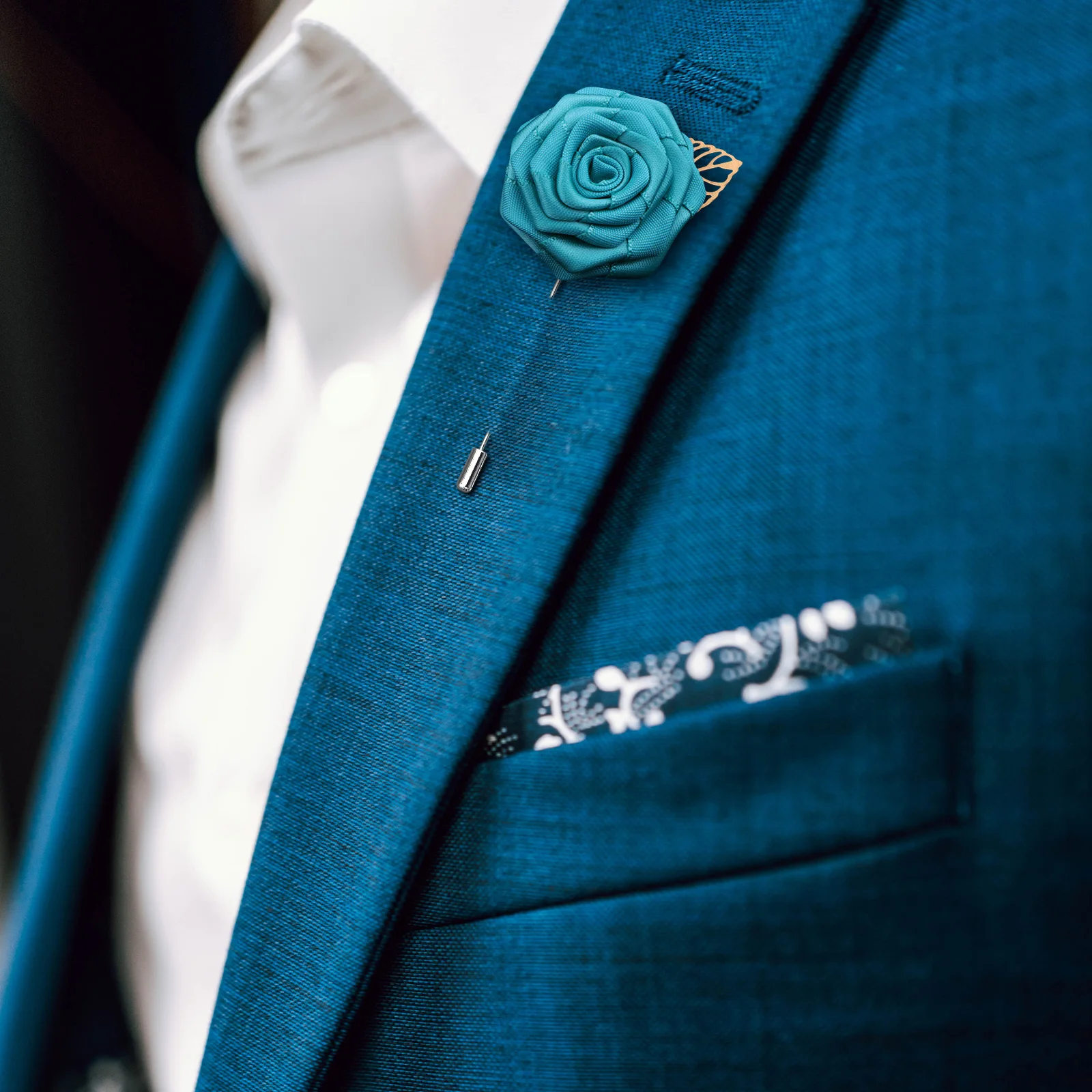 

10pcs Copper Brooches Safety Pins Breast Elegant Women Diy Scarf Hat Accessories Fashion Clothes Clothing Crafts Sewing