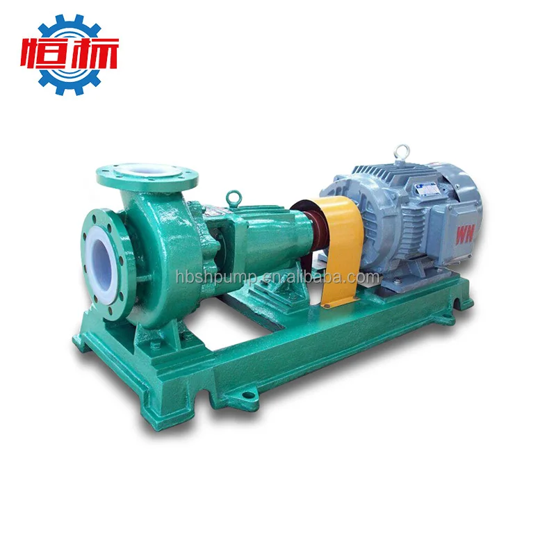 

IH Series Horizontal Centrifugal Pump Single Stage End Suction Pump Stainless Steel Chemical Pump
