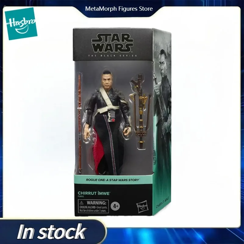 

Оригинальные Hasbro Star Wars The Black Series ROGUE ONE: STORY CHIRRUT IMWE Аниме Фигурки Коллекция игрушек Модели