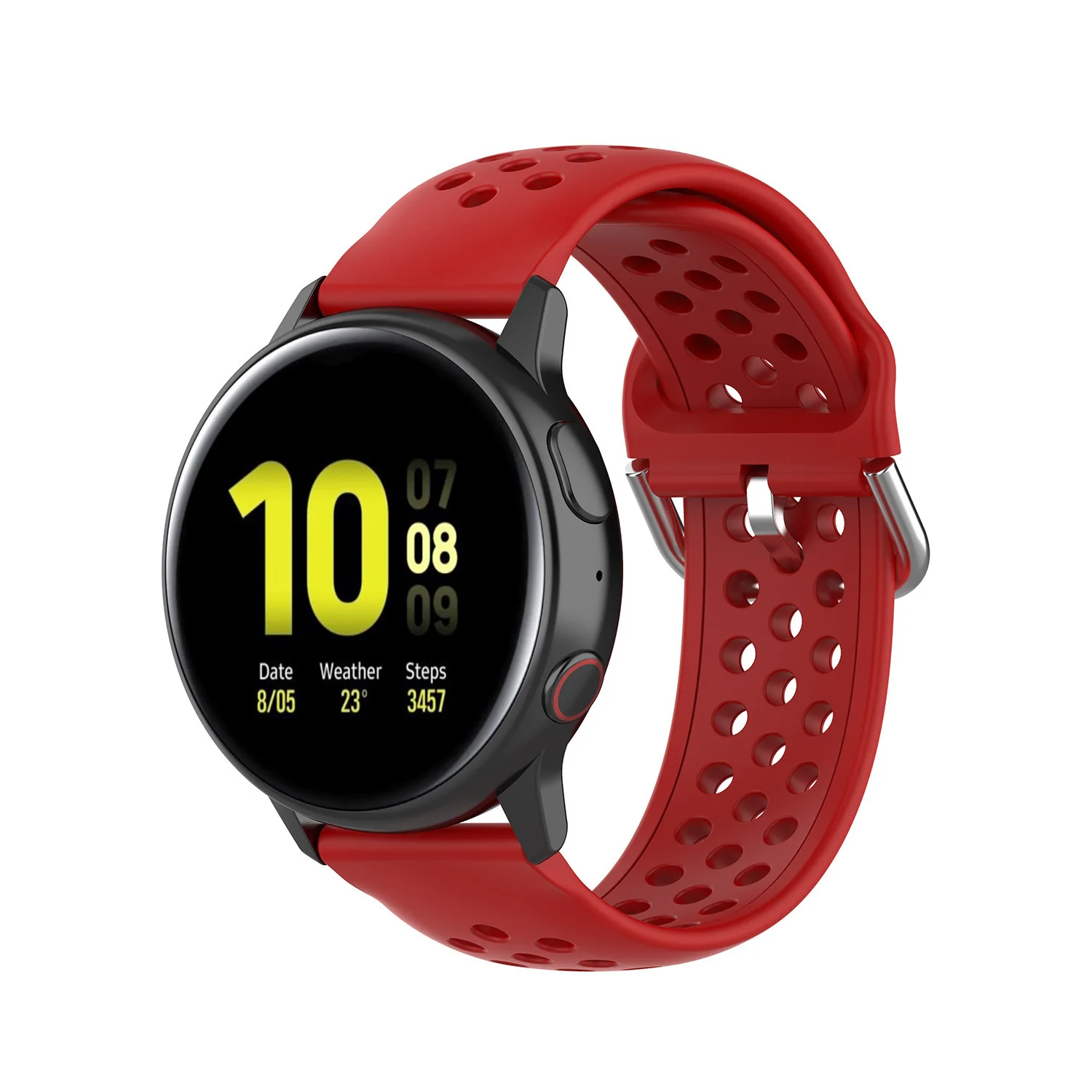 Ремешок силиконовый для наручных часов Garmin Forerunner 265 255 745, 22 мм