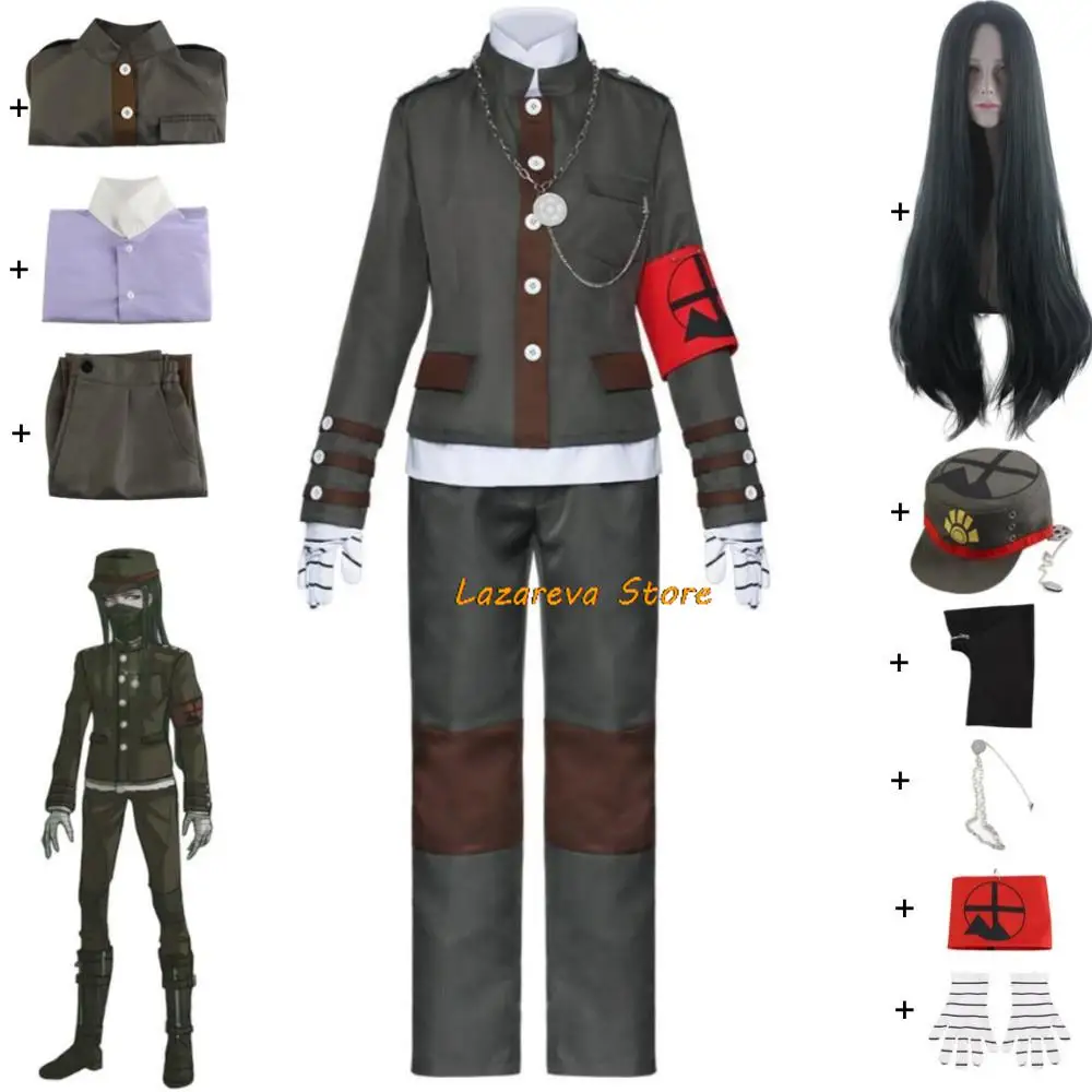 

Game Korekiyo Shinguji Shingūji Dangan Ronpa Danganronpa V3: Killing Harmony Cosplay Costume Wig Anime Uniform Hallowen Suit