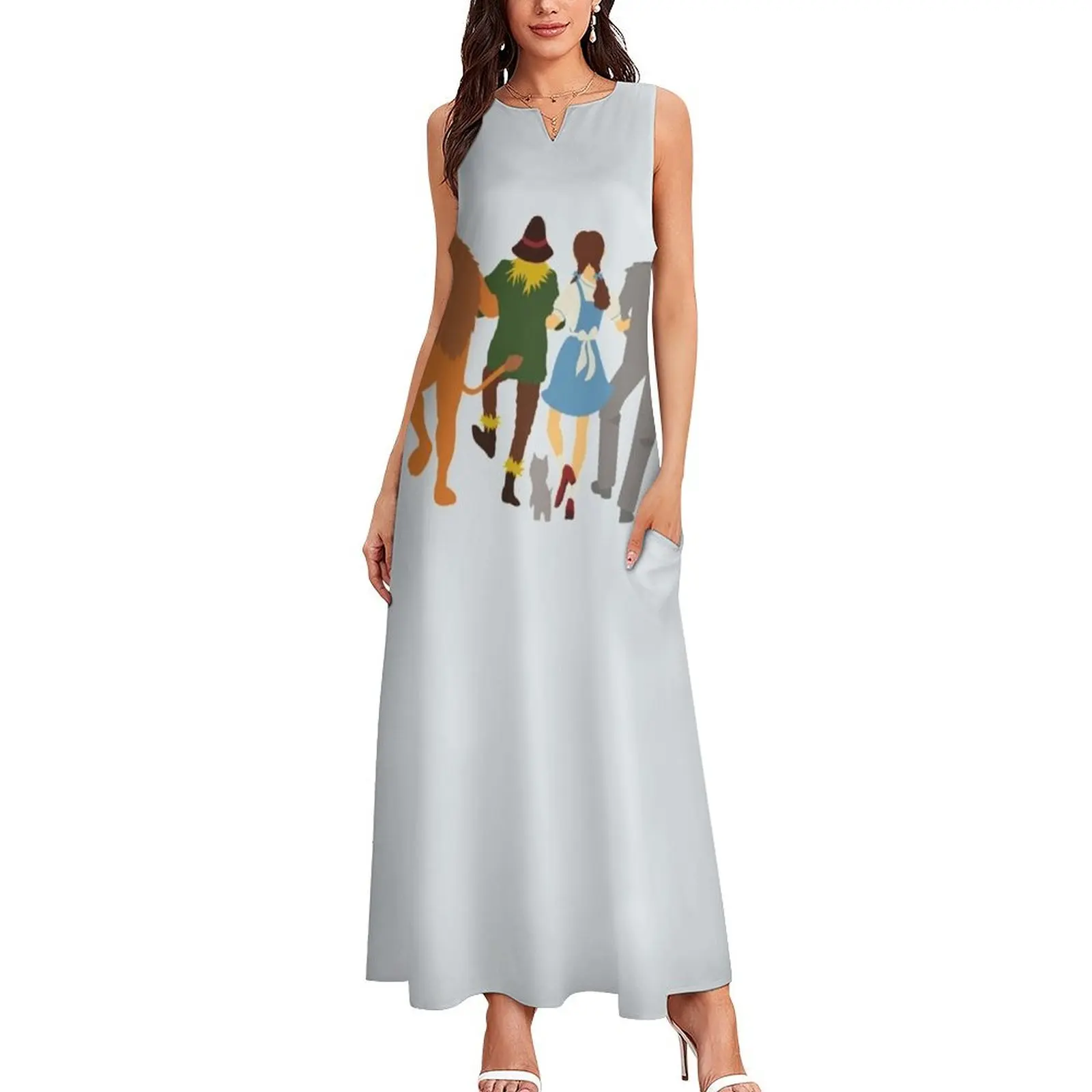 The Wizard of Oz Long Dress Female clothing loose summer dress