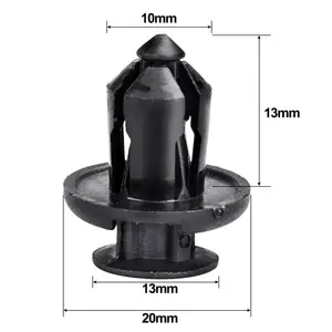 Auto Nylon Nietverschluss, Stoßstangenclip, Halterschraube, Kotflügel, Honda Civic, Accord Pilot, CR-V, ACE, 10-mm-Buraco, 50pcs 12 Hauptverkauf Leuchtturm Accord 2005 - №3