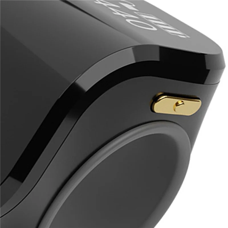 L52A-2X عداد رقمي محمول بنقاط حلقة قابلة لإعادة الشحن، عداد رصيد ذكي يعمل باللمس، عداد إصبع أسود