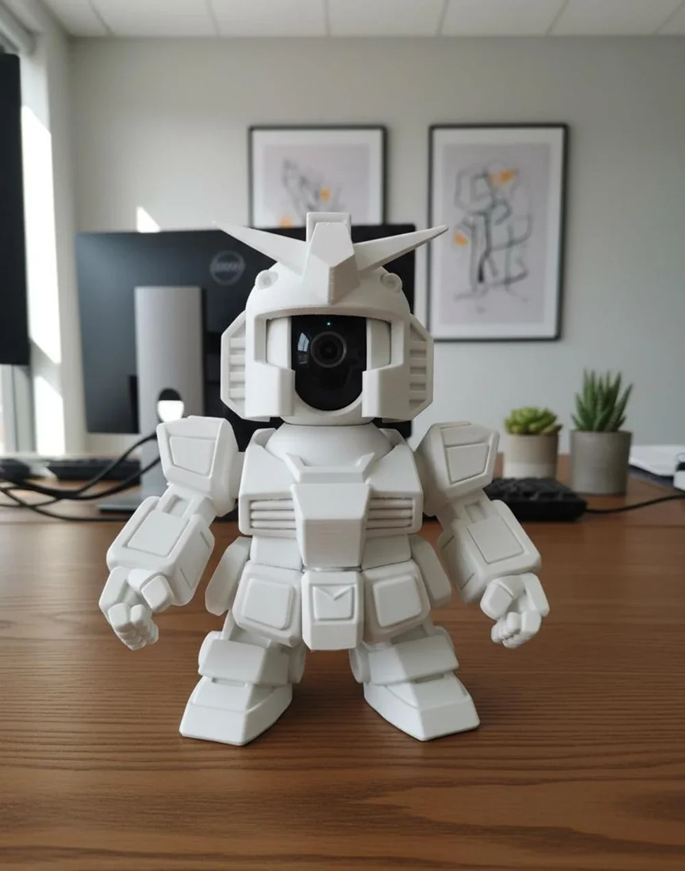 Xiaomi MIJIA 3D Stampa Modificata Gaoda Mecha Shell Fresco Accessorio Intelligente Per Xiaomi Telecamera di Sorveglianza 2/3/4 Gimbal C700