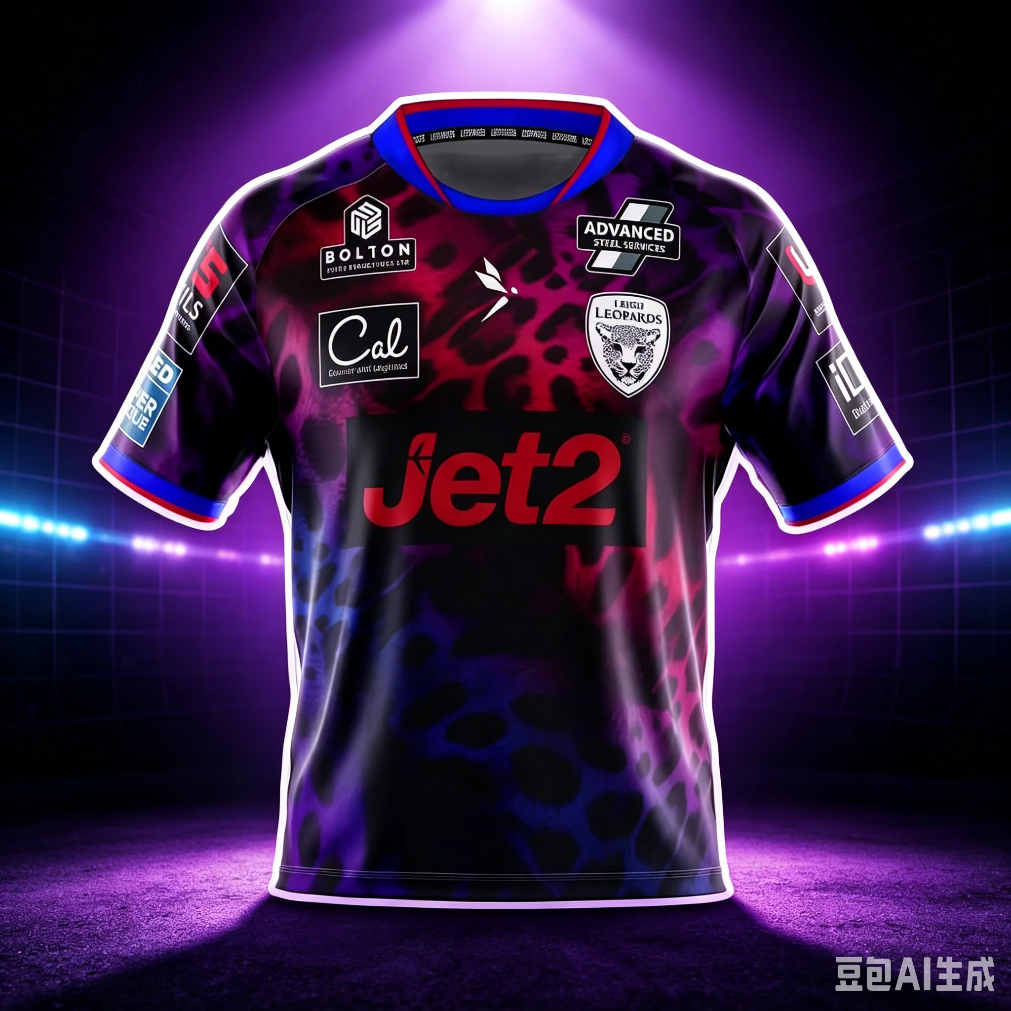2026 Leigh Leopards Rugby Jersey Family Matching T-shirt Suitable for Daily and Training Wear Y2K Fashion Bestseller