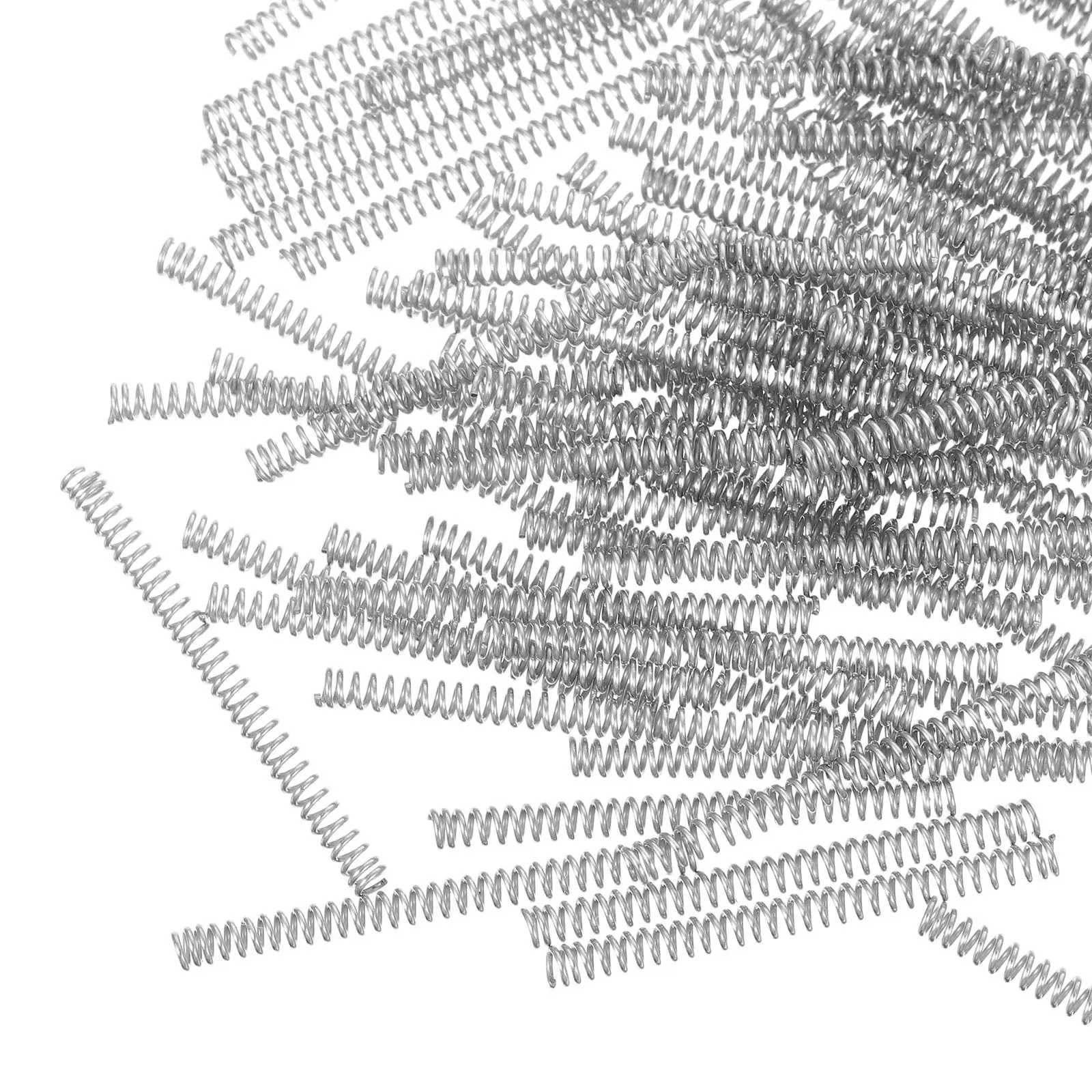 100Pcs DIY Hair Clip Spring Base Iron Craft Springs for Barrettes Headbands Hairpins Headdress Making Silver 2.8cm Versatile
