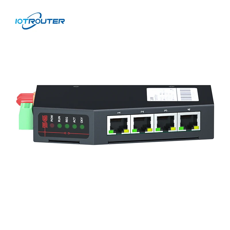 

Усовершенствованный промышленный маршрутизатор ER5200 4G Modbus Master/Slave MQTT для удаленного измерения обследования, максимальная скорость передачи данных локальной сети, функция QoS