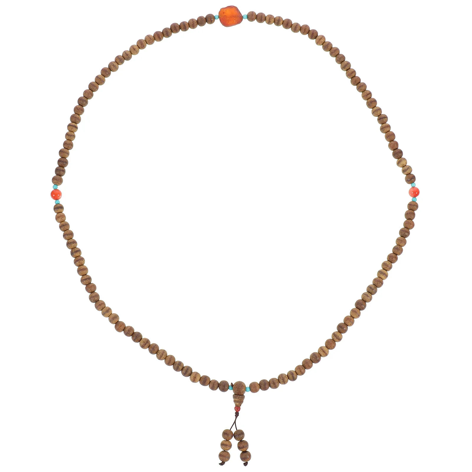

s Necklace Wood Beads Bracelet Chain Jewelry Wood Beads Chain Jewelry Smooth Durable Look