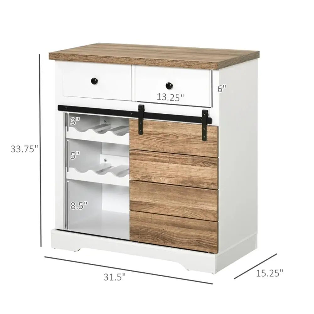 Mn-Armoire de Rangement pour Buffet de Cuisine, Livraison Sécurisée (Non Disponible à)