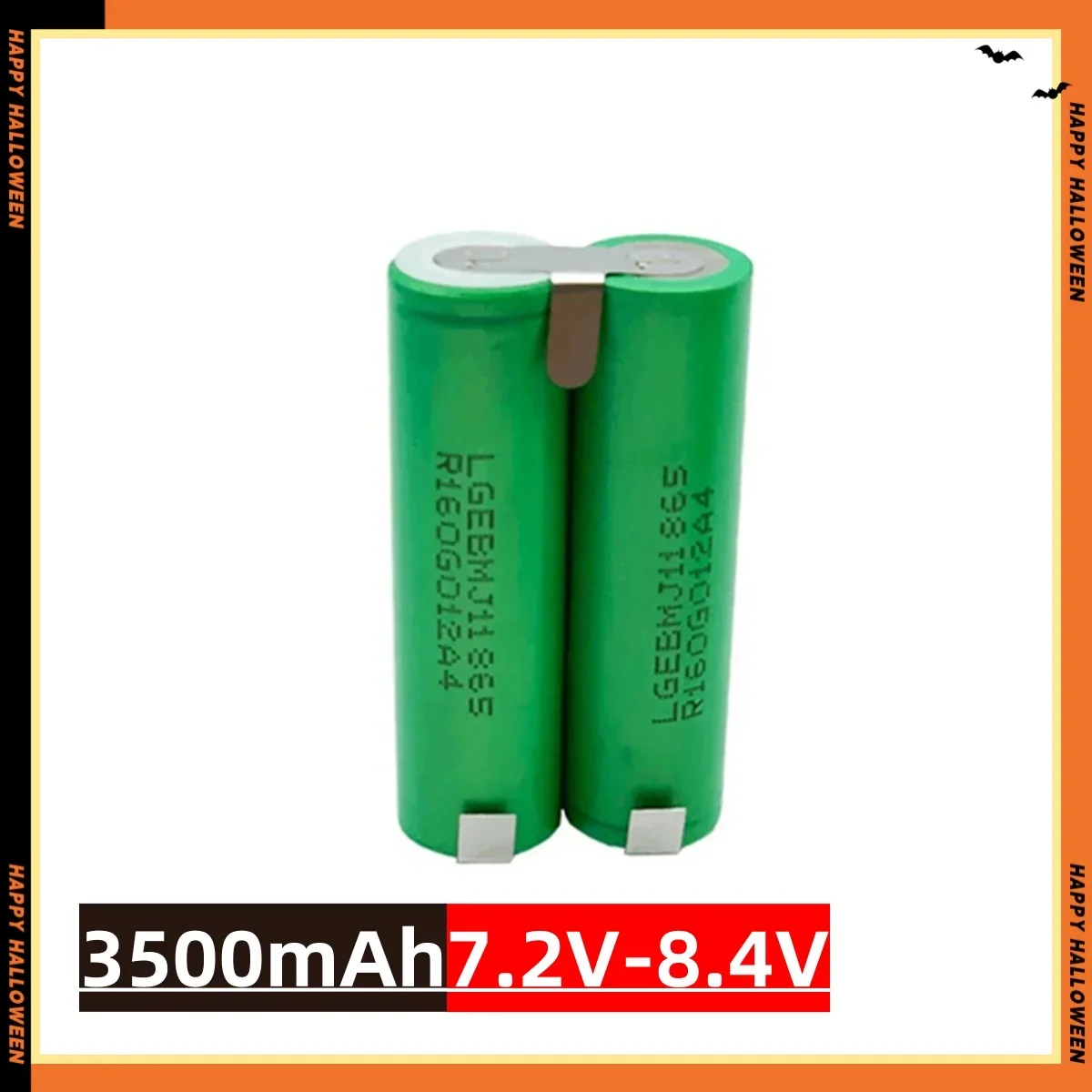2025-18650MJ1 Li-ion batterij 2s1p 1s3p 3s2p 4s2p 5s2p 6s2p 18650 power pack 3500 MAh 18 V schroevendraaier 18650 oplaadbare batterij