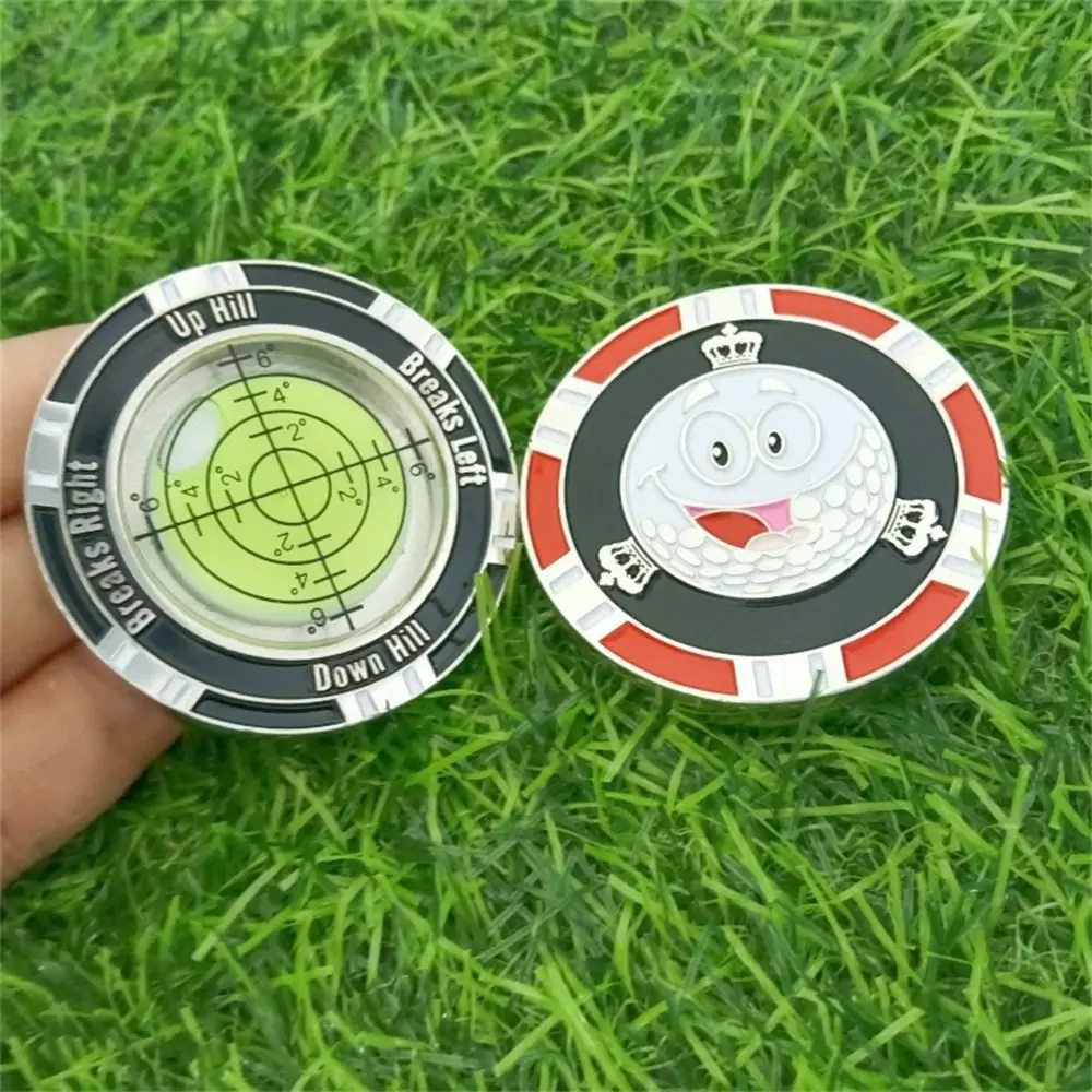 

High Precision Golf Tools Leveler Ball Marker Green Reader Golf Slope Meter Versatile Design Training Tool Golf Spirit Level