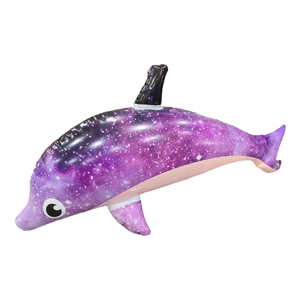 水泳用の膨脹可能なイルカのおもちゃ,ビーチプール,ウォータースポーツギフト,1個
